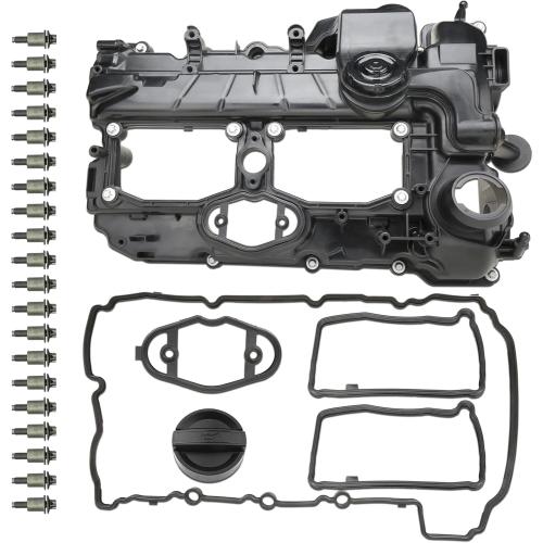 Engine Valve Cover Compatible with BMW N20 X3 X5 320i 328i 528i xDrive Z4 2012-2018 2.0L 11127588412