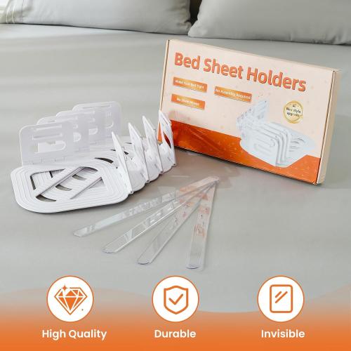 Bed Sheet Holder Fit All Sheet Sizes Easy Installation