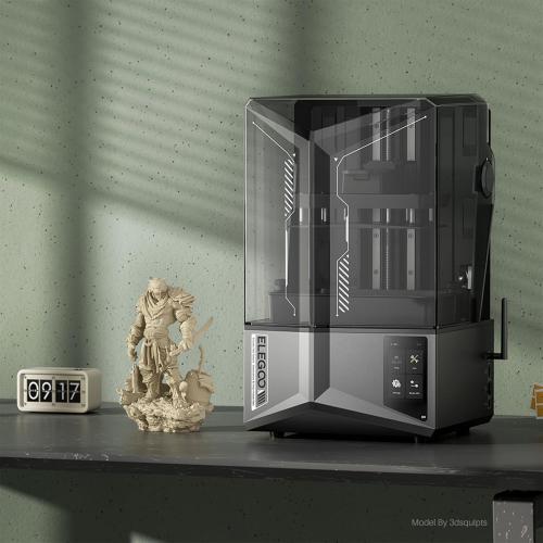 ELEGOO Saturn 4 Ultra 12K Resin 3D Printer | Smart Automatic Leveling, 10-Inch 12K Monochrome LCD, 150mm/h Faster Printing Speed, 8.62 × 4.84 × 8.66 Inch Print Size