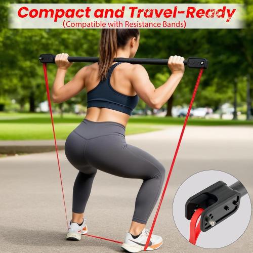 All-Metal Dumbbell Barbell Converter Bar, Compatible with Most Dumbbells | Adjustable Dumbbell Bar for Home Gym, Dumbbell to Barbell Converter for Weight Lifting and Strength Training