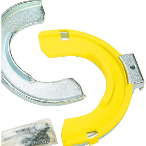 8MILELAKE Macpherson Strut Spring Compressor Kit Interchangeable Fork Coil Extractor Tool Set