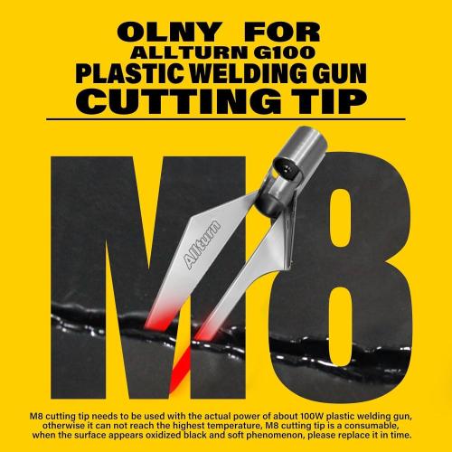 Allturn Plastic Welder, 2 in 1 Plastic Welding Kit, Hot Staples Weld Gun, Car Bumper Repair Kit for Most Plastics, Patent Number D970324(Yellow)