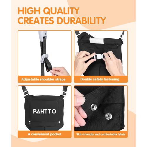 Baby Door Jumper with Soft Rug, Durable Toddler Bouncer with Adjustable Height-Funny Baby Walking Harness, Protable Baby Doorway Jumper for Indoor/Outdoor