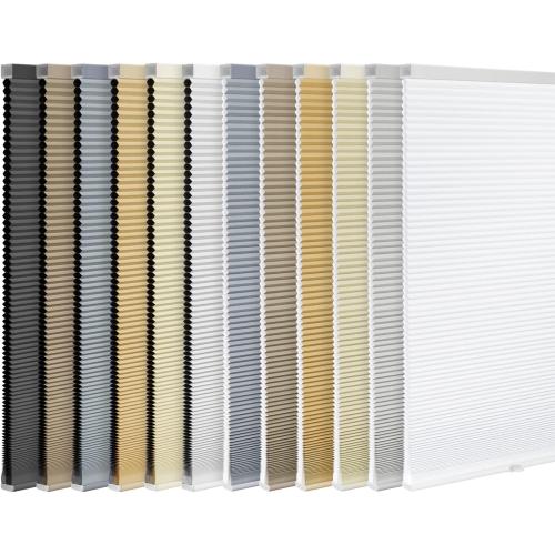 LazBlinds Cordless Cellular Shades, Light Filtering Honeycomb Shades for Home, Thermal Insulation Noise Reduction Blinds for Windows, 20'' W x 48'' H, Grey