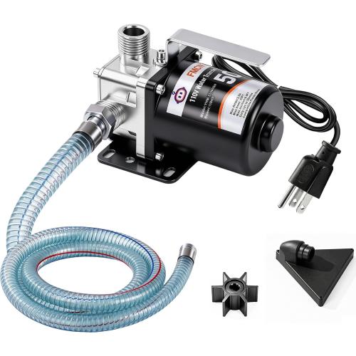 FMCNMech Water Transfer Pump, 110V Utility Pump, 500 GPH