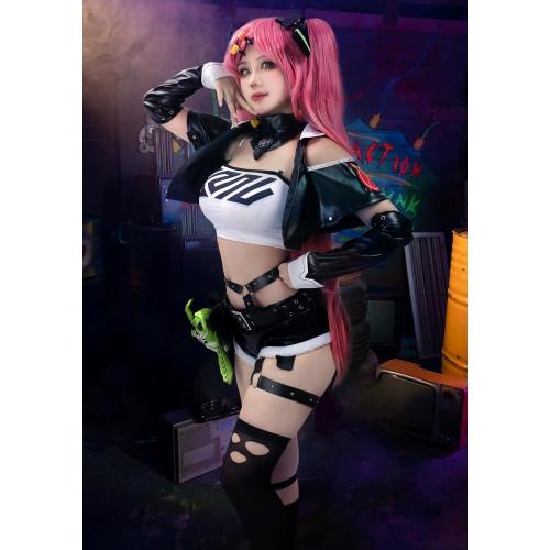 Size XL...DAZCOS Anime Cosplay Costume for Women Anime Game Full Set Outfit for Halloween