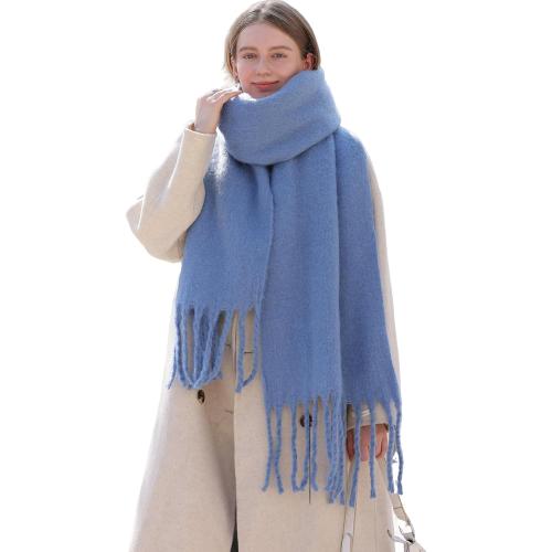Wander Agio Winter Warm Scarf Long Pashmina Extra Large Shawls and Wraps for Women Large Blanket Scarves Solid
