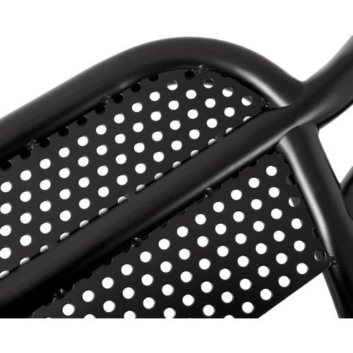 Brush Guard Compatible with 2017-Up Yamaha Drive2 Golf Carts Black Steel Powder Coated