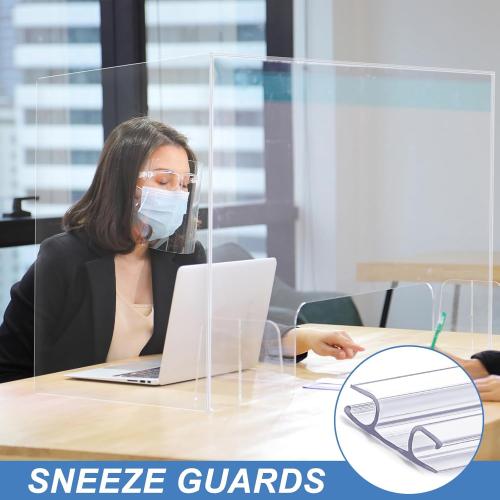 24 Pack Living Hinge for Golf Cart Windshield Piano Drum Shield Cuttable Clear PVC Living Hinge(48 Inch)