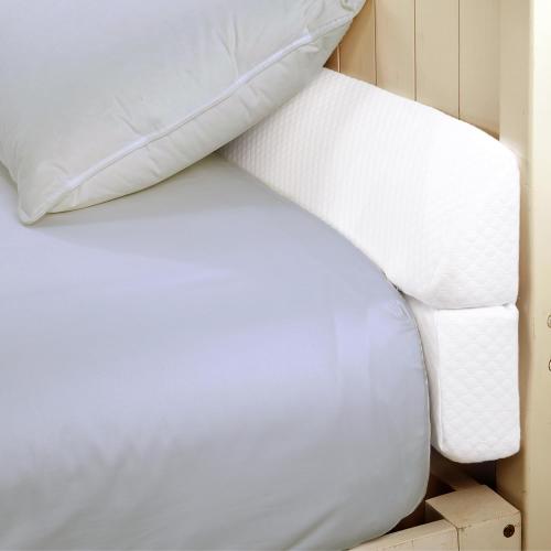 HOMBYS Wedge Pillow Headboard for Bed Gap,Foldable Bed Wedge Gap Filler Queen Size,Matterss Gap Filler,Multi Functional Bed Crack Pillow, Fill The Gap (0-7) Between Your Headboard and Mattress,White
