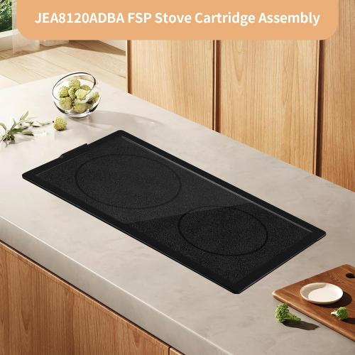 Black Radiant Cartridge JEA8120ADB, A122B Radiant Cartridge Compatible with Jenn Air, Whirlpool, Maytag, Kenmore - Replaces AP4118038, AH2103256, EA2103256, PS2103256, JES9750