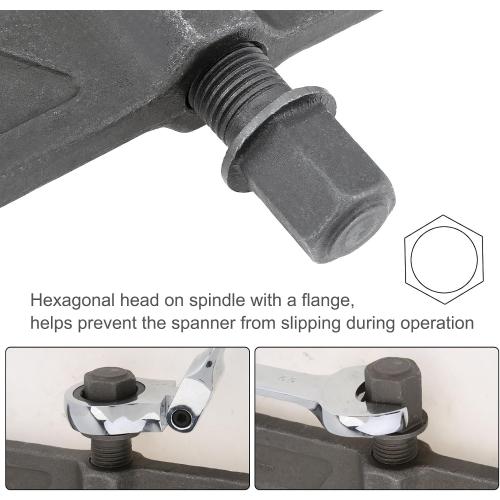 ChgImposs 14 Inch 2-Jaw Gear Puller, Adjustable CR-V Bearing Puller Gears, Removal Tool for External Internal Pulling, Puller Tool Separate Lifting Device