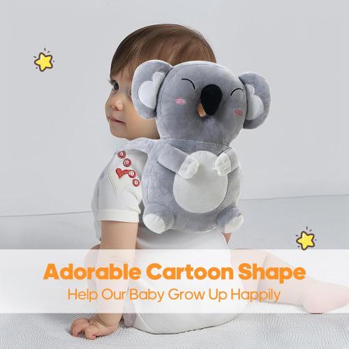 Baby Fall Back Head Protector - Baby Head Protector Backpack for Crawling Walking Gifts - Adjustable Toddlers Head Safety Pad Cushion