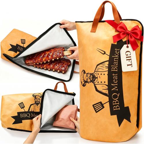 Bolycen 21 in BBQ Blanket for Resting Meat, Insulated Meat Resting Bag