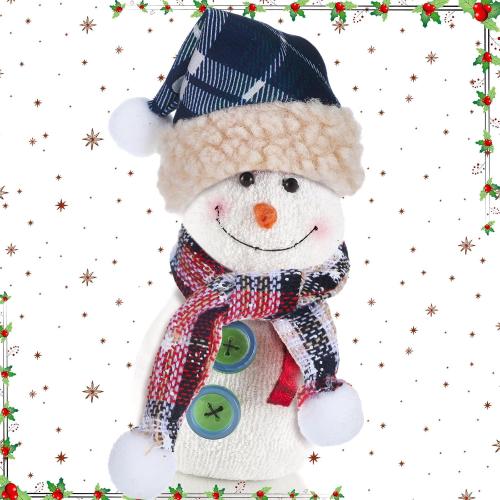 Geyoga 8 Pcs Mini Santa Hats and Scarves Decor Doll Christmas Accessories Small Gnome Hat for Craft DIY for Wine Bottle Gifts(Lovely Color,Exquisite)