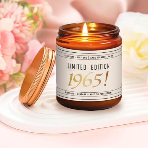 JWEX 60th Birthday Gifts Women, 60TH Birthday Gifts for Her, 60th Anniversary for Friends, Daughter, Sister Mom - Turning 60 Present