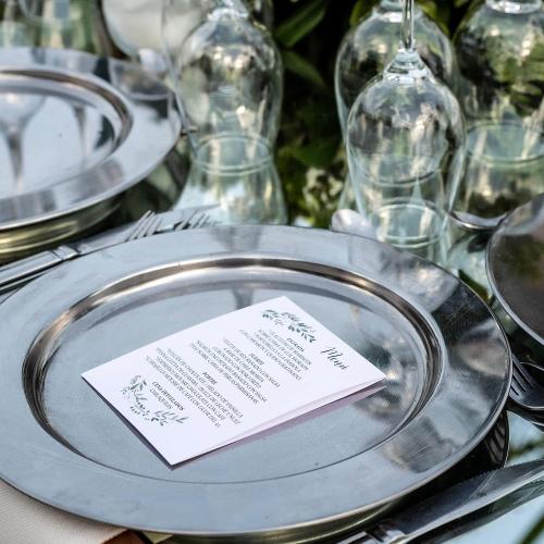 13 Stainless Steel Handmade Charger Plates, Silver Charger Plates, Metal Silver Chargers for Dinner Plates, Plate Chargers Set of 6