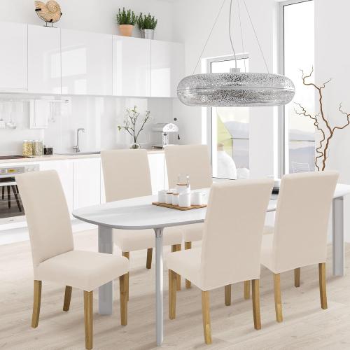 BIETYONE Chair Covers,Dining Room Chair Covers Set of 2,Stretch Kitchen Chair Cover,Washable Dining Chair Cover,Parsons Chair Slipcovers Protective,for Home,Restaurant,Banquet
