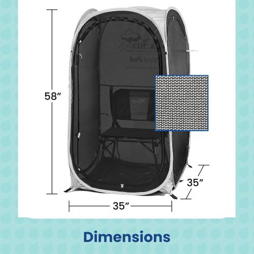 WeatherPod® MyPod™ Mesh 1-Person Pop-Up Sports Shelter