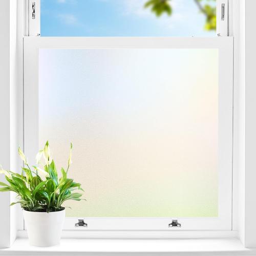 Coavas One Way Window Privacy Film, Reflective Window Tint for Home See Out Not in, Sun Blocking Anti UV Static Cling Glass Windows Door Coverings for Winter