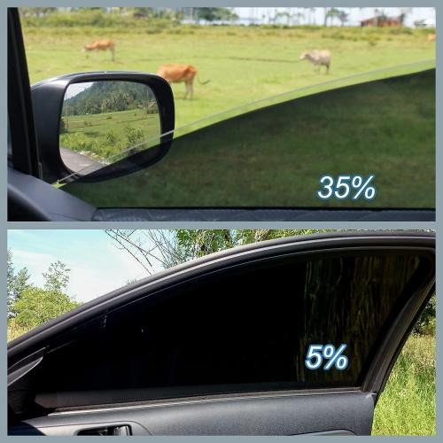Window Tint Film for Cars 35% VLT 24in x 15Ft Ceramic Window Tints, Blocks 99% UV & IR Rays, Heat Resistant Anti Glare Film for Windshield, Scratch Resistant Sun Shade Auto Tint Roll