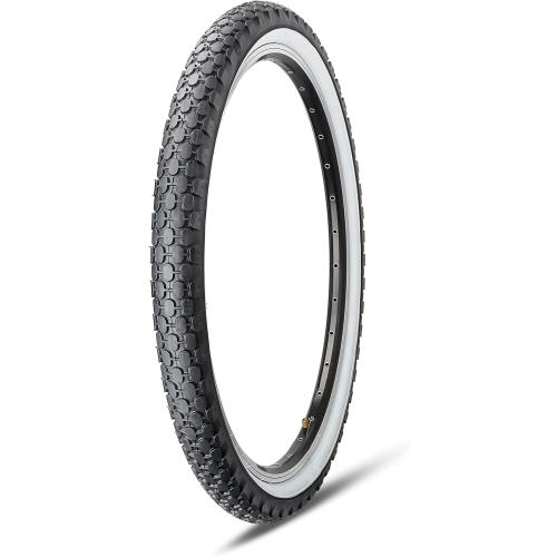 MOHEGIA Bike Tire,24/26x 2.125 Folding Beach Cruiser Bicycle Replacement Tires