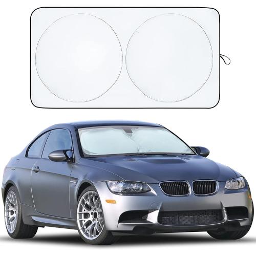 Econour Car Windshield Sun Shade, Front Window Sun Blocker for SUVs,Sedan