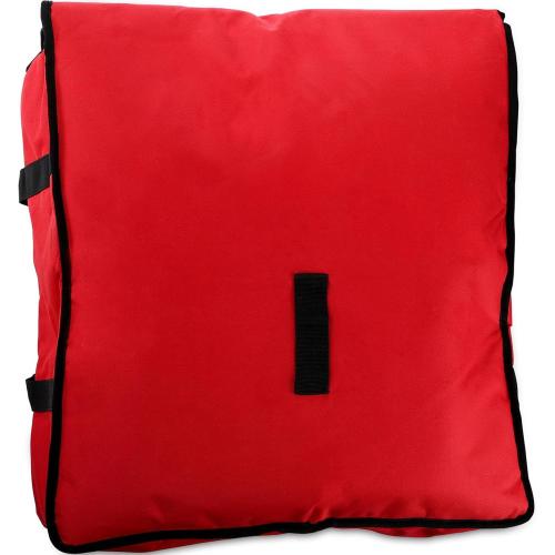 DEAYOU Pizza Warmer Bag, Professional Thermal Food Delivery Bag, Heavy Duty, Moisture Free, 22 x 22 x 8, Red
