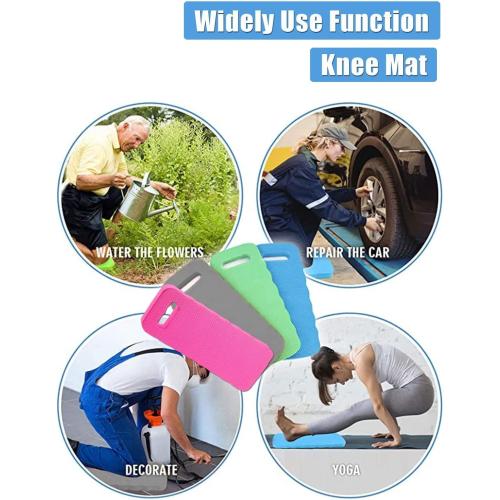 YWSHF 2 PCS Garden Kneeling Pad,Knee Mat Waterproof Foam Knee Pads for Gardening,Cleaning,Baby Bath,Yoga,Praying and Exercise 15.745'' x 7.09'' x 0.79''