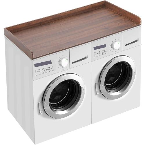 Washer Dryer Countertop,Washer and Dryer Covers for The Top,Laundry Countertop Topper Guards for Washer and Dryer,Laundry Room Storage Organization,54x 27.5 Laundry Table for Folding Clothes