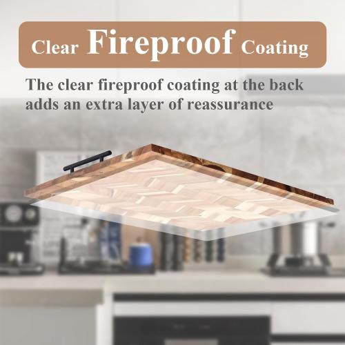 SwallowLiving Noodle Board Stove Cover Wood with Handles, Wooden Stovetop Cover Board for Gas Stove and Electric Stove Top, kitchen sink cover for counter space, Acacia ( Little damaged see the pictures )