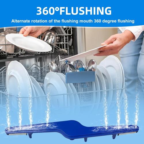 5304517203 Dishwasher Lower Wash Arm Assembly for Frigidaire kenmore Dishwashers Spray Arm -Replaces 154568001, 154568002, 5304506526, 154250901,154414101,1542508