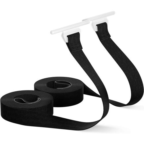 BougeRV RV Awning Pull Straps, 9.8FT (118 Inches) Upgraded RV Camper Awning Parts Pull Down Straps Fits for RV/Travel Trailer/Camper Awning RV Accessories (2 Pack)