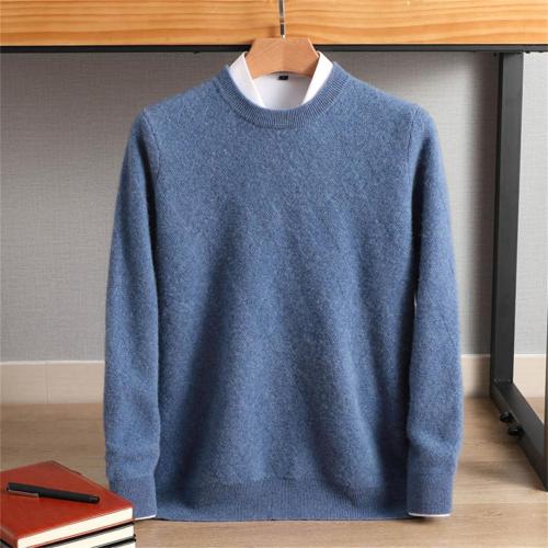 Size L.Men ...old Navy 100% Solid Wool Cold Blouse Breathable Sweater Round Neck Pullover ..