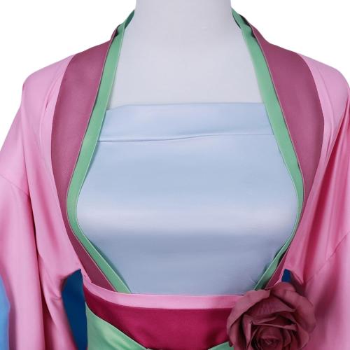 Size L Anime Apothecary Diaries Maomao Cosplay Costume with Wig Accessories Halloween Women's Cosplay Kimono Dress