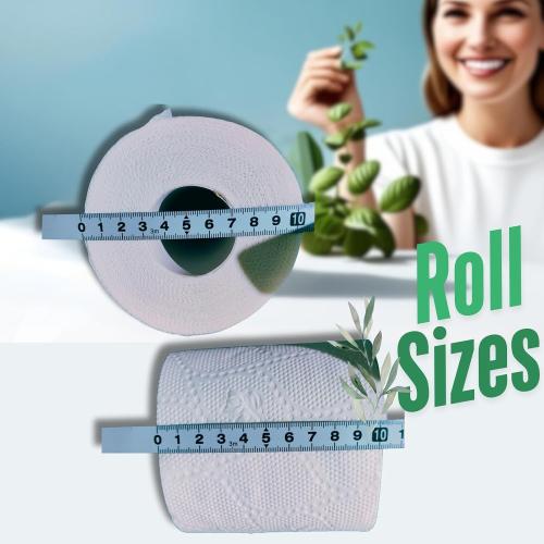 Cottonix Ultra Soft 3-Ply Toilet Paper – 24 Rolls, 200 Sheets Each, Made with Natural Virgin Wood Pulp
