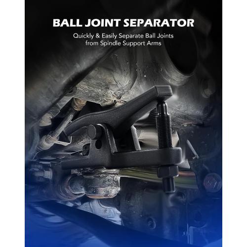 OMT Ball Joint Separator, Ball Joint Puller and Extractor with 1/2 Socket