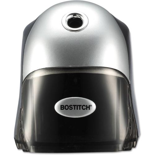 Bostitch Office QuietSharp Executive Heavy Duty Electric Pencil Sharpener for 65% Faster Sharpening and 6X Longer Cutter Life - Colored Pencil Compatible, Black
