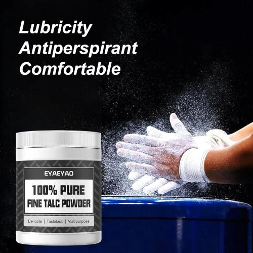 Super Purity Talcum Powder, Extremely Fine Talc Powder for Chalk Painting, Multiple Purpose Talcum Powder Unscented with Excellent Lubrication, for Bike (16 Ounces)