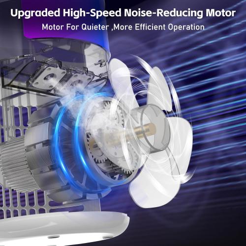 Portable Air Conditioner, 2025 Upgraded 4-IN-1 Ultra-Quiet Design Portable AC Unit with 2 Cool Mist & Speeds1500ml Remote Control Air Conditioner Evaporative for Home,Office,Bedroom, Camping