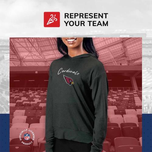 Size Large Color blue Royal CERTO NFL Women's Session Pullover Hoodie - Lightweight & Cozy - Polyester & Spandex - Designed to Keep You Comfortable