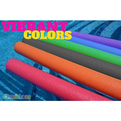 Floating Pool Noodles Foam Tube 2-Pack, Thick Hollow Noodles for Floating in The Swimming Pool, 52 Inches Long