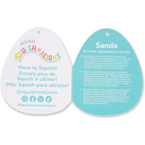 Squishmallows Original 16-Inch Sanda Margherita Pizza - Official Jazwares Plush (Large)