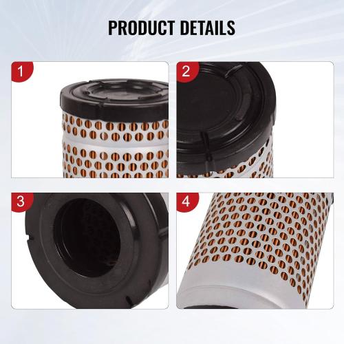6C060-99410 6C06099410 Engine Air Filter Compatible With Kubota B1700 B21 B2100 B2301 B2320 B2400 B2410 B26 B2601