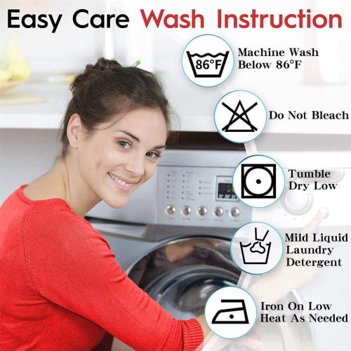 MIUCO Room Darkening Soild Grommet Blackout Curtains Panels for Nursery Window Curtains Set of 2 52x95 Inch Taupe, Bonus 2 Tie Backs Included