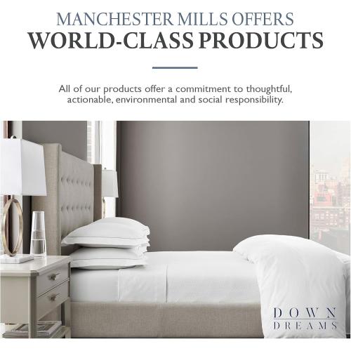 Down Dreams Manchester Mills Classic Pillows - Queen/Firm Support 2-Pack