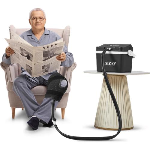 Basic Cold Therapy Unit, Ice Machine for Knee After Surgery,Cold Therapy Machine for Knee Replacement，Cold Therapy System with Knee/Joint Ice Pack