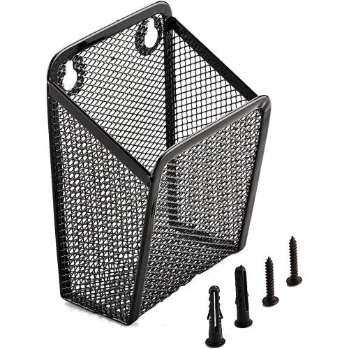 Remote Control Holder Wall Mount Media Organizer Storage Box