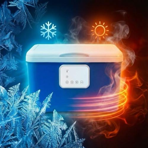 [CBL] Programmable Cold Therapy Machine, Ice Machine for Knee After Surgery with Knee & Shoulder Pads, Ice Water Circulation System, Quiet Pump, Timer & Flow Control, Post-Surgery Pain Relief
