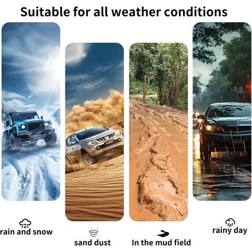 All Weather Floor Mats for Honda Odyssey 2017 2016 2015 2014 2013 2012 2011 Mini Passenger Van TPE Rubber Liners Odyssey Odorless Anti-Slip Car Floor Liners-1st & 2nd & 3rd Row & Cargo Mat Full Set